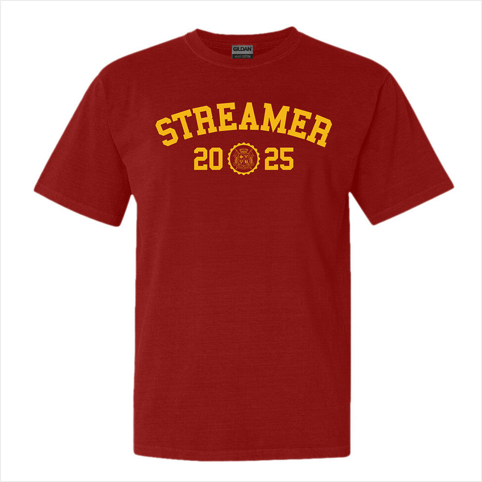Streamer 2025 T-Shirt Streaming University Merch Kai Cenat Merch Great Birthday Gifts For Dad