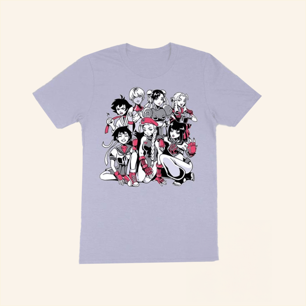 Street Fighter Women Of Street Fighter Shirt Fangamer Merch BFF Birthday Gifts Ideas
