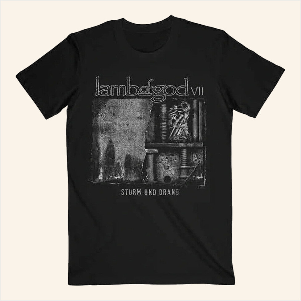 Sturm Low Contrast T-Shirt Lamb Of God Merch Best Friend Birthday Gifts Christmas Presents