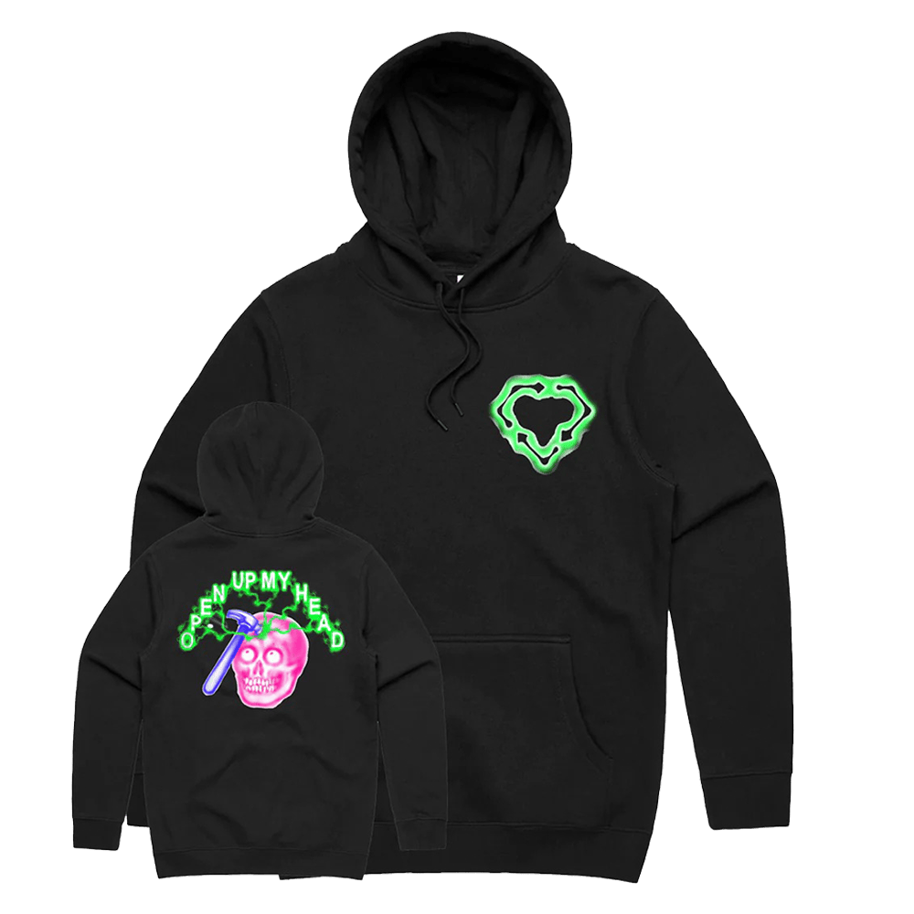 STYG Merch Hoodie Stick To Your Guns Merch STYG Open Up My Head Hoodie Useful Gifts For Dad