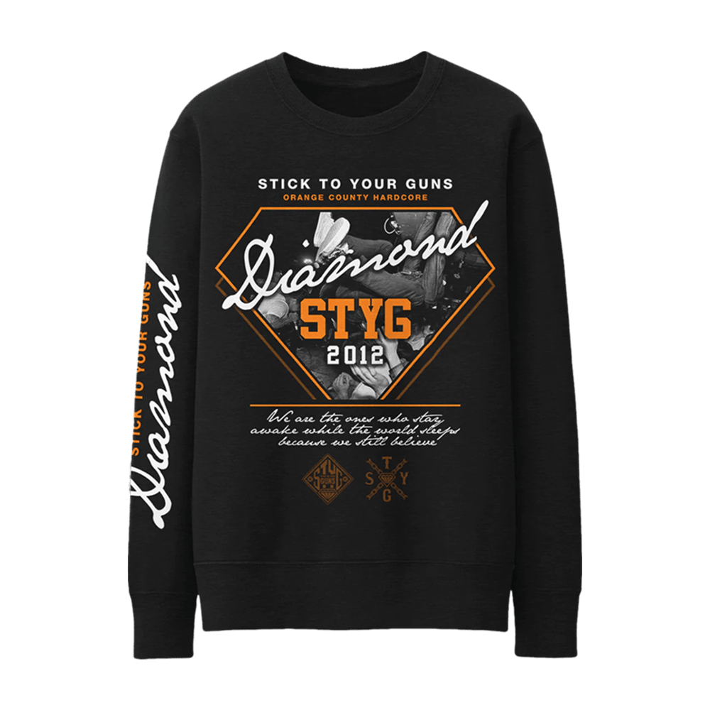 STYG Merch Long Sleeve T-Shirt Stick To Your Guns Merch Stick To Your Guns Diamond Shirt