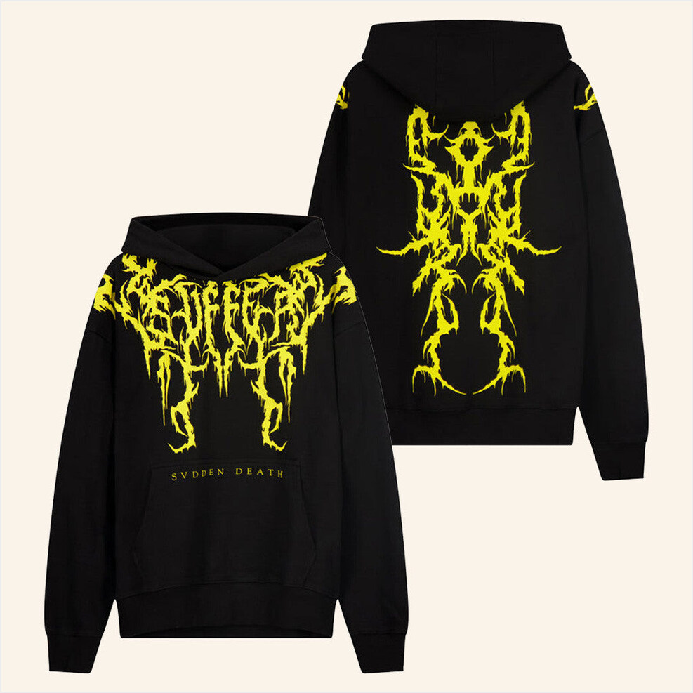Suffer Hoodie Svdden Death Merch Gift Ideas For Friends BFF Birthday Gifts Christmas Presents
