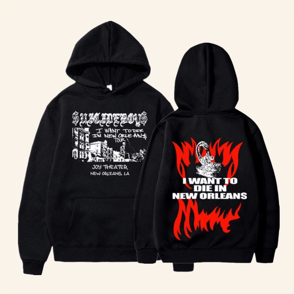 SuicideBoys Hoodie Suicide Boys Merch I Want To Die In New Orleans Best Friend Birthday Gifts