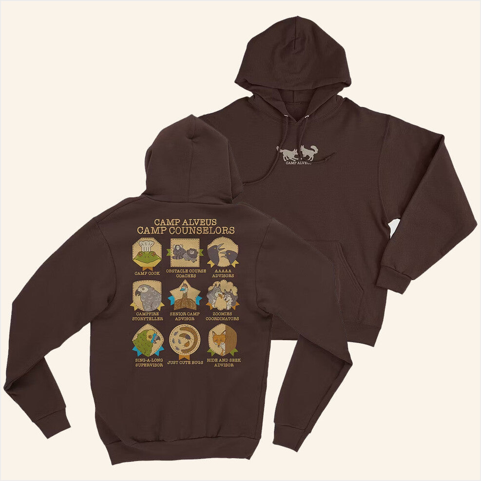 Summer Camp Hoodie Alveus Sanctuary Merch Gift Ideas For Him Birthday Gifts For BFF