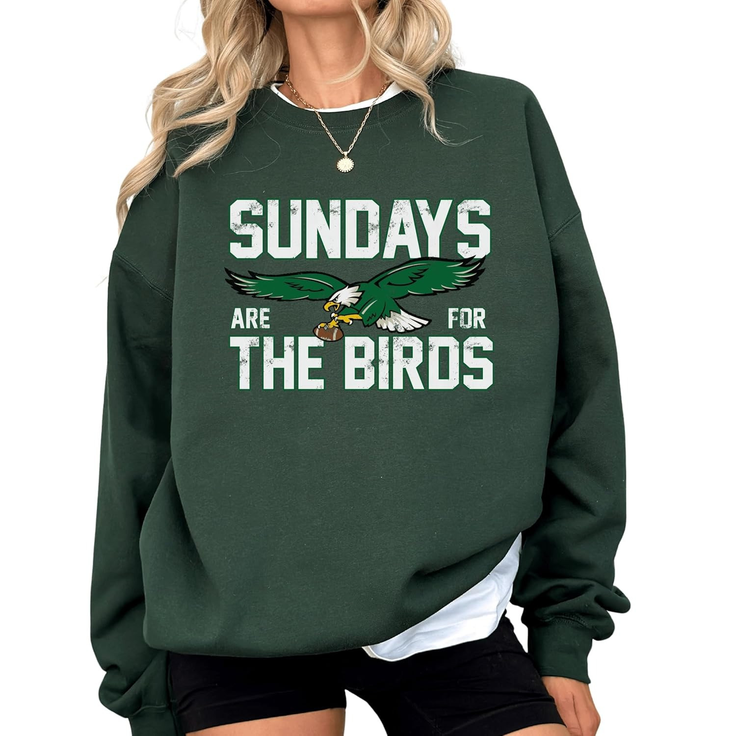 Sundays Are For The Birds Sweatshirt Game Day Apparel Gift For Sports Fans