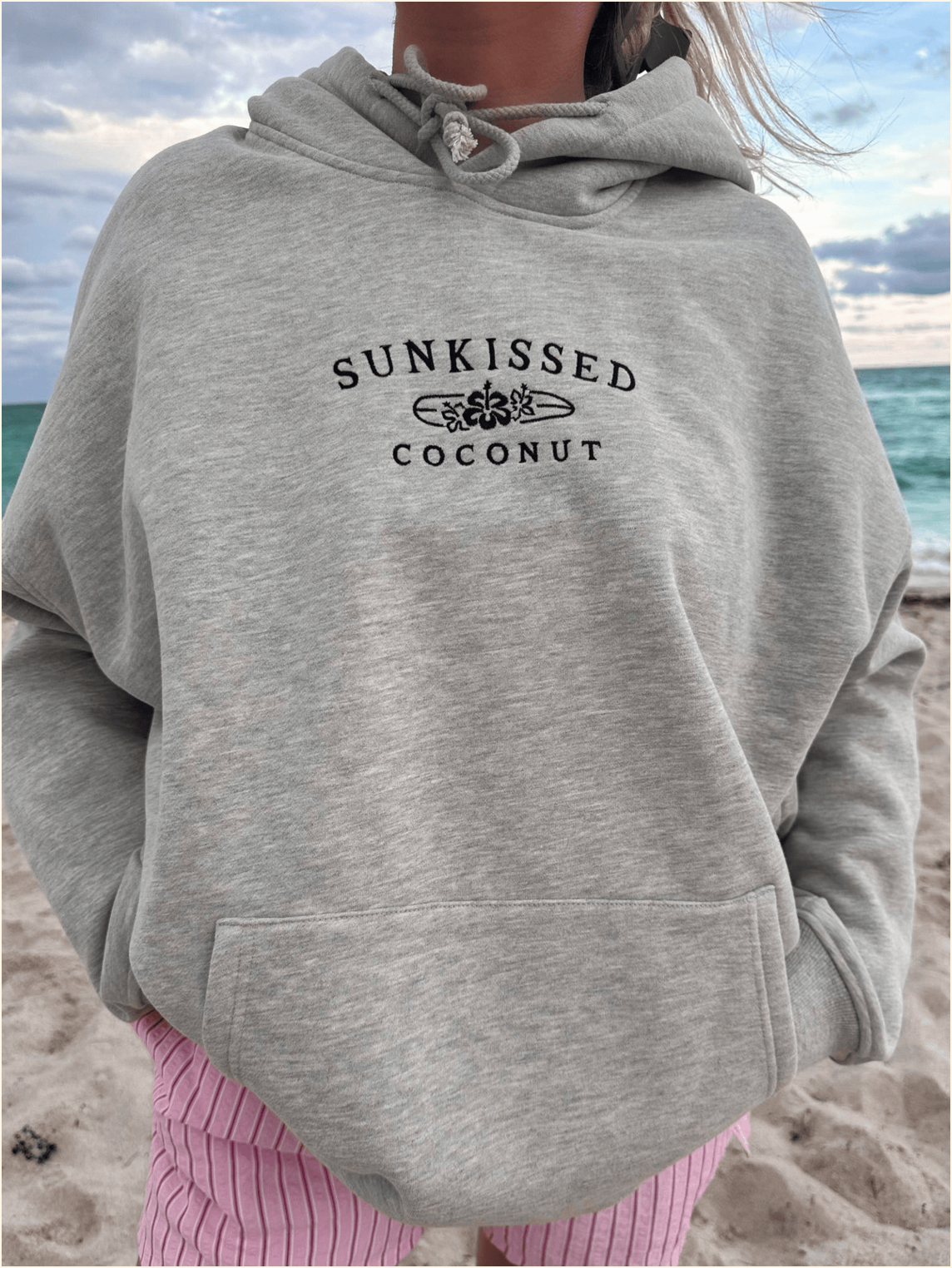 Sunkissed Coconut Hoodie Mother's Day Birthday Gifts 2025 Gifts For Brother BFF Gifts