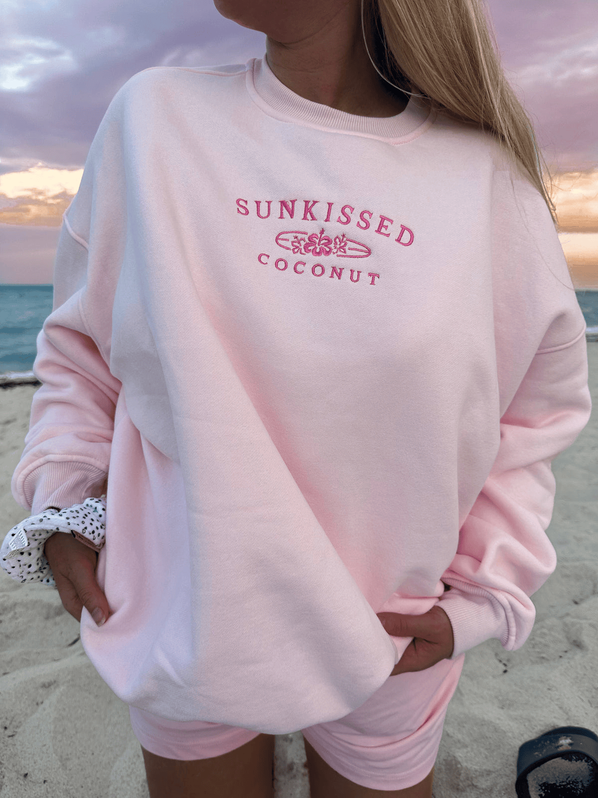 Sunkissed Coconut Sweatshirt Perfect Mother Day Gifts
