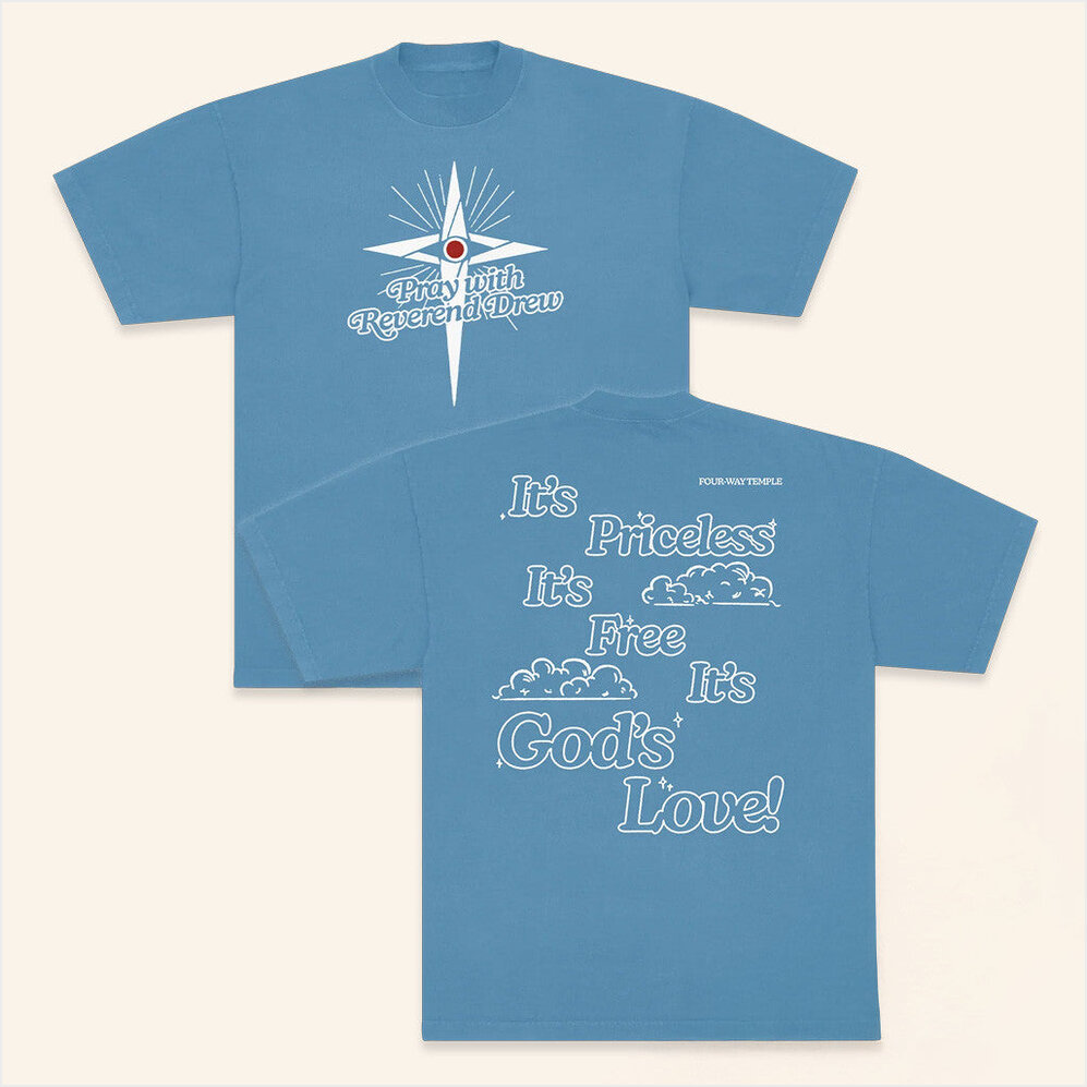 Super Yaki And Honey Don't Present Pray With Reverend Drew Shirt Super Yaki Merch