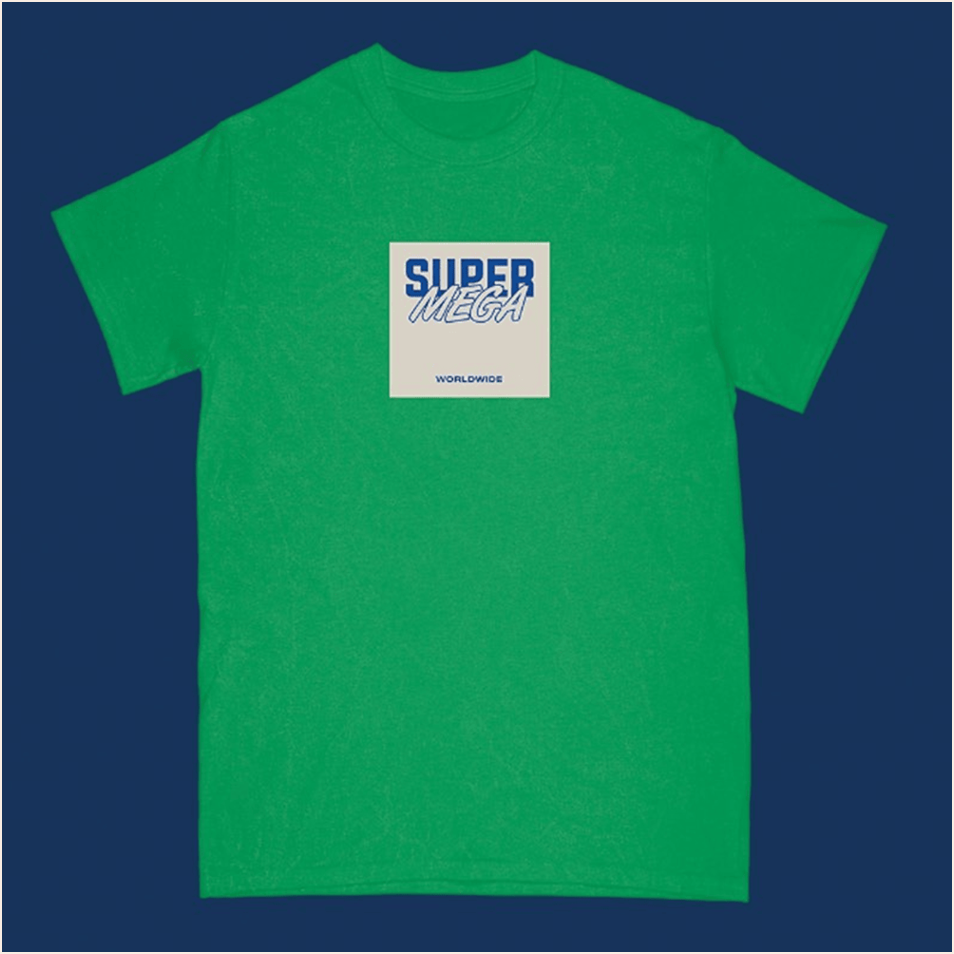 SuperMega Worldwide T-Shirt SuperMega Merch Fathers Day Delivery Birthday Gifts For BFF