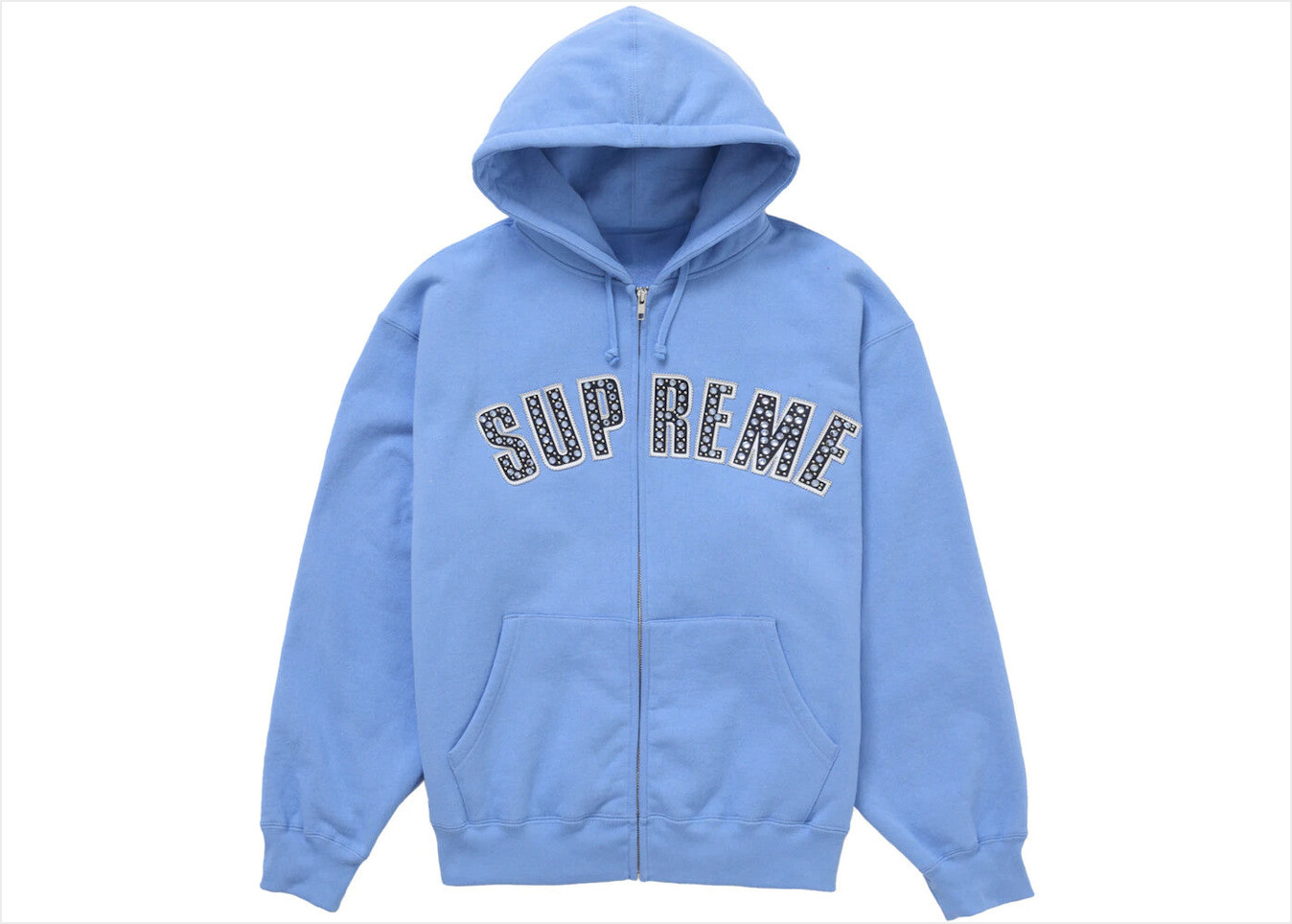 Supreme BB Simon Hoodie Blue Zip Hoodie Birthday Gifts For Best Friend Christmas Presents
