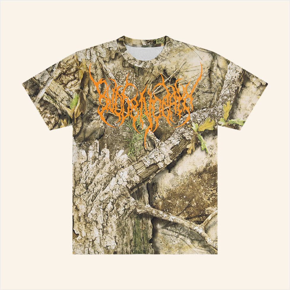 Svdden Death Camo T-Shirt Svdden Death Merch Birthday Gifts For Dad BFF Gifts