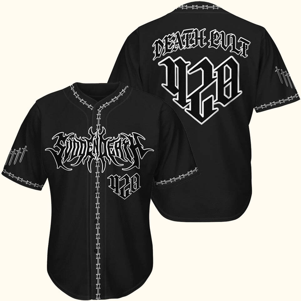 Svdden Death Merch 420 Baseball Jersey Gifts For Husband Birthday Gifts For Friends