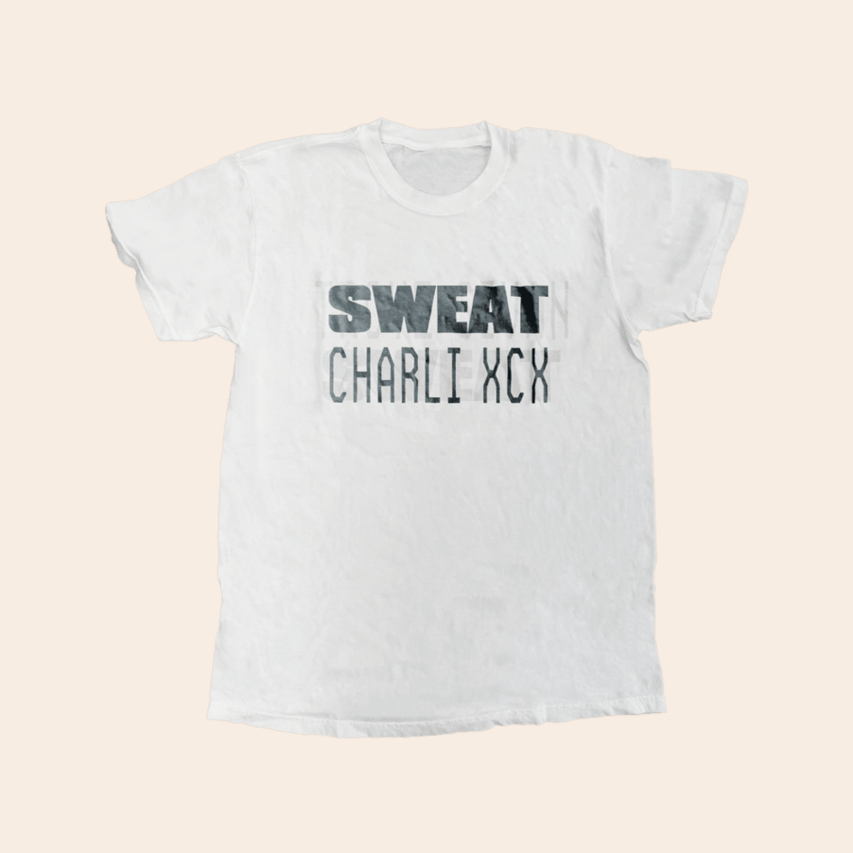 Sweat Charli XCX T-Shirt Troye Sivan x Charli XCX Sweat Tour Merch Sweat Tour Merch