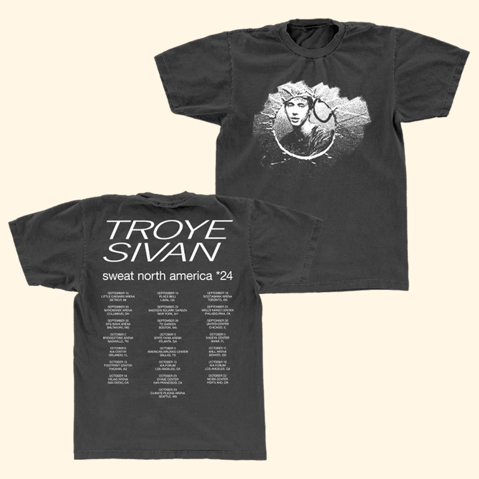 Sweat Dateback T-Shirt Sweat Tour Troye Sivan Merch Meaningful Father's Day Birthday Gifts