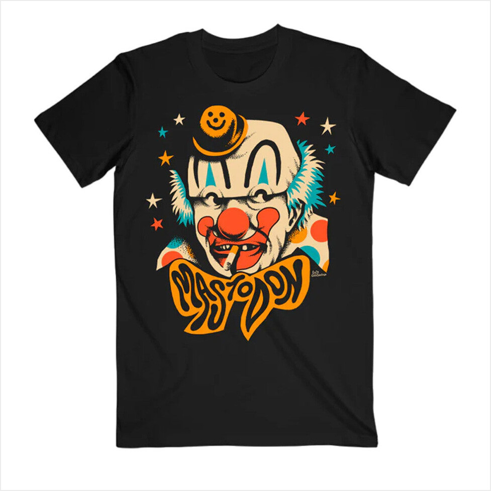 Sweet Smokey The Clown T-Shirt Mastodon Merch Present For Husband Birthday Gifts For Friends