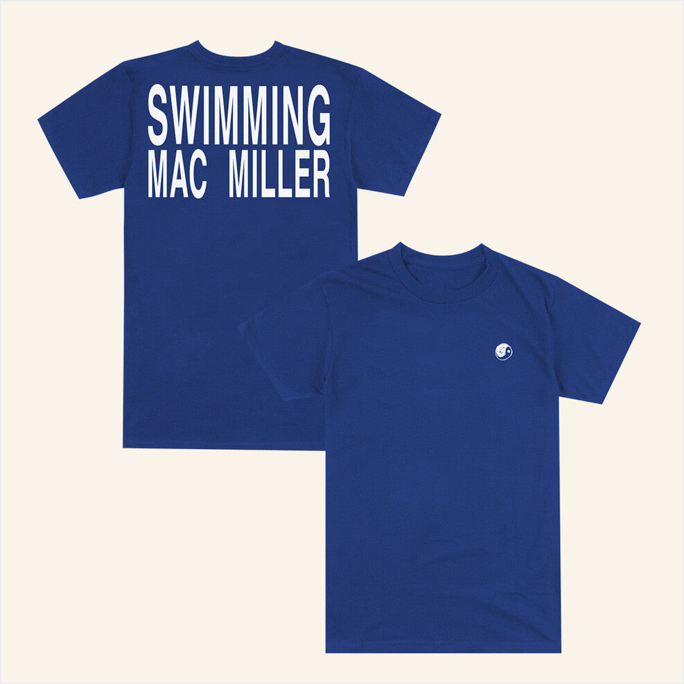 Swimming Minimalist Shirt Mac Miller Merch Good Birthday Gifts For Best Friend