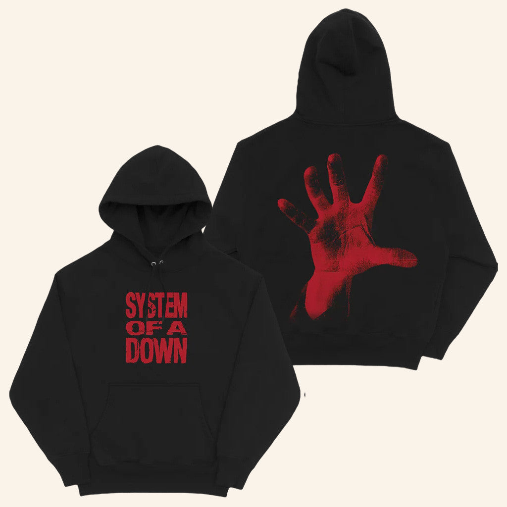 System Of A Down Merch Tour 2025 Stacked Logo Hoodie Birthday Gifts For Boyfriend