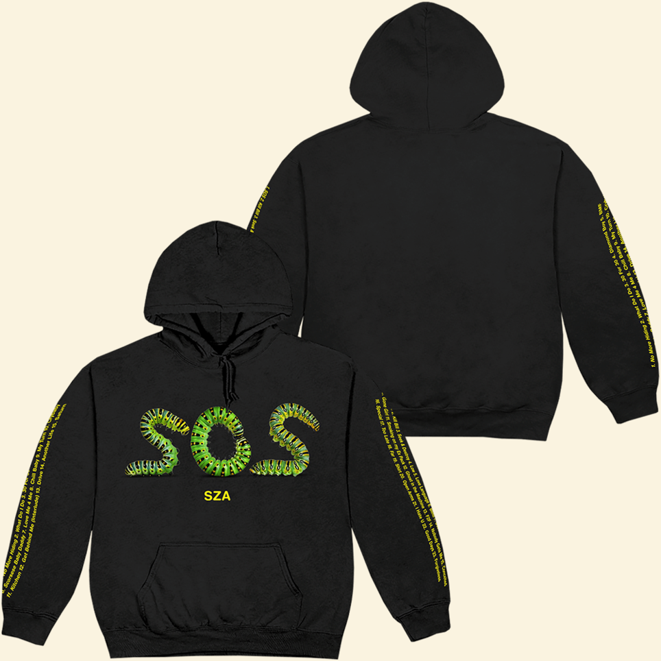 SZA SOS Hoodie SZA Merch Grand National Tour Merch Father's Day Birthday Gifts For Music Lovers