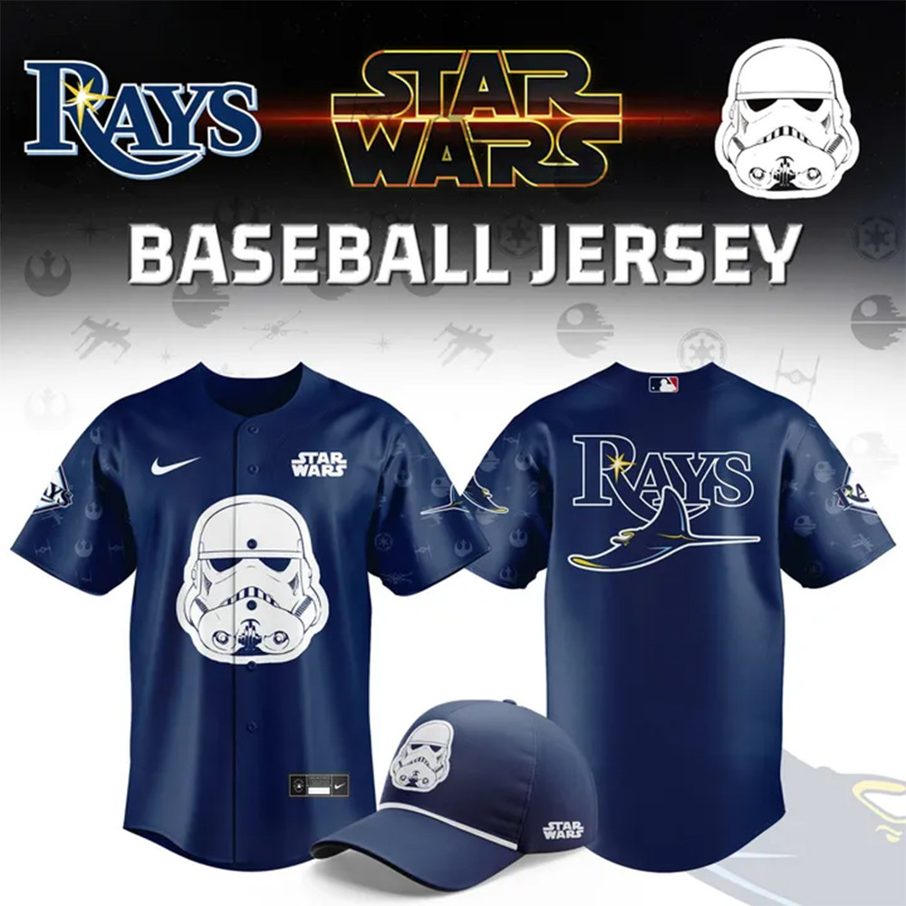 Tampa Bay Rays Star Wars Night Jersey Gifts For Baseball Fans