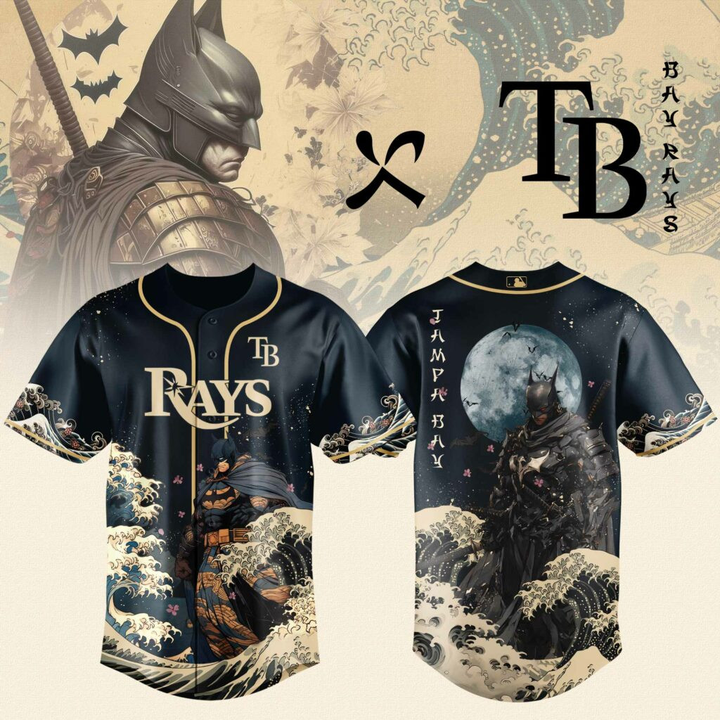 Tampa Bay Rays X Batman Night Limited Edition Jersey 2025
