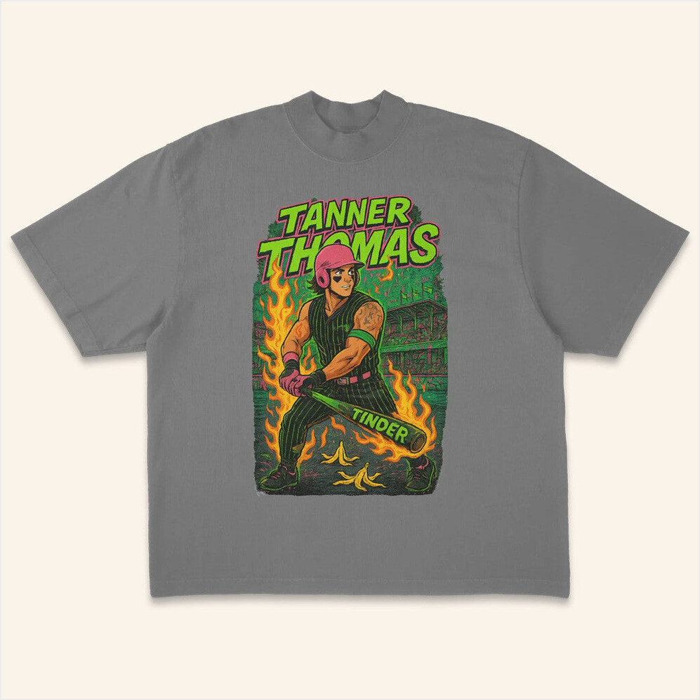 Tanner Thomas Comic Book Hero T-Shirt Down Right Merch Birthday Gifts For Friends