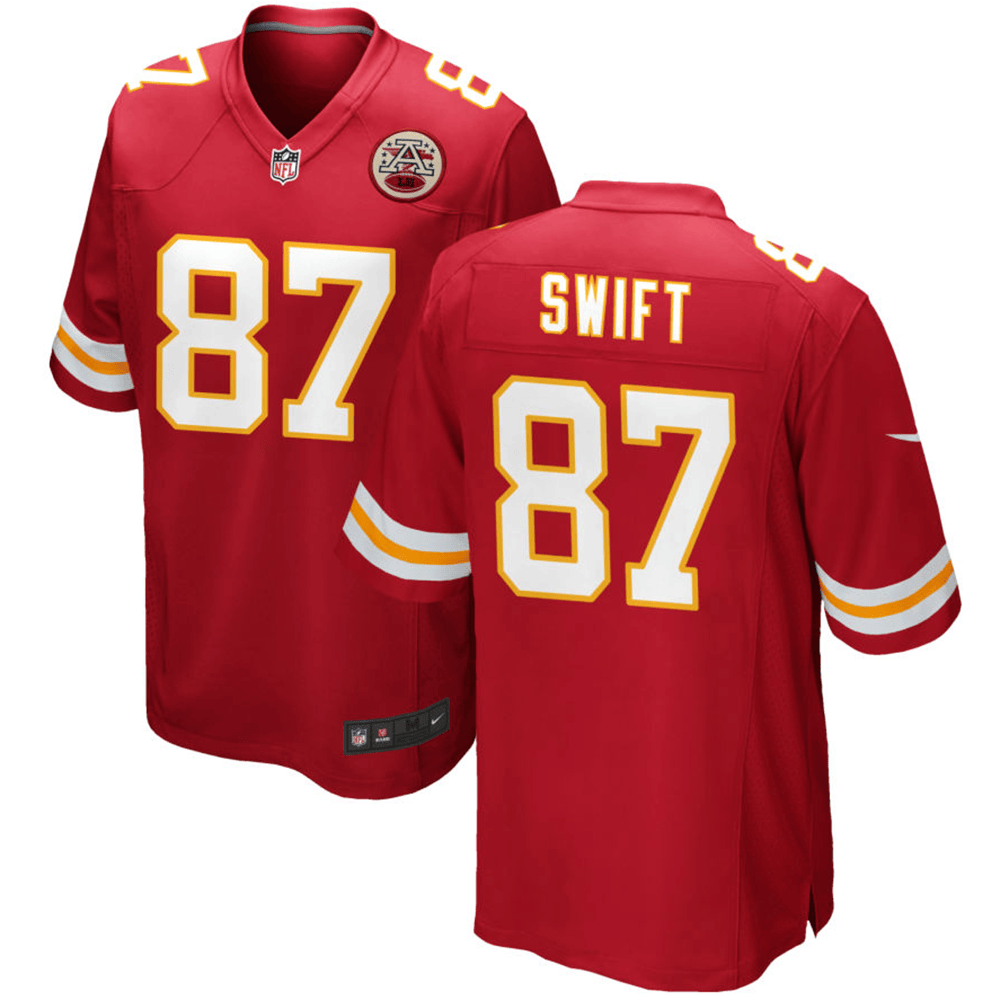 Taylor Swift Chiefs Jersey Taylor Swift Swiftie Kansas City Chiefs Red Jersey Gifts For Swifties