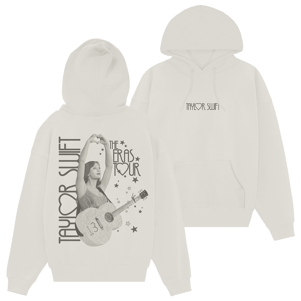 Taylor Swift Merch The Eras Tour Heart Photo Hoodie Music Lovers Gifts For Swifties