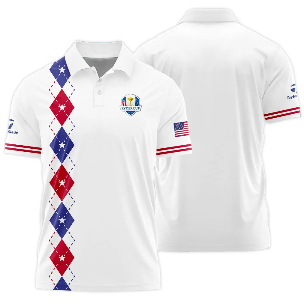 TaylorMade Ryder Cup 2025 Polo Shirt Golf Clothing Father's Day Gifts For Golfers