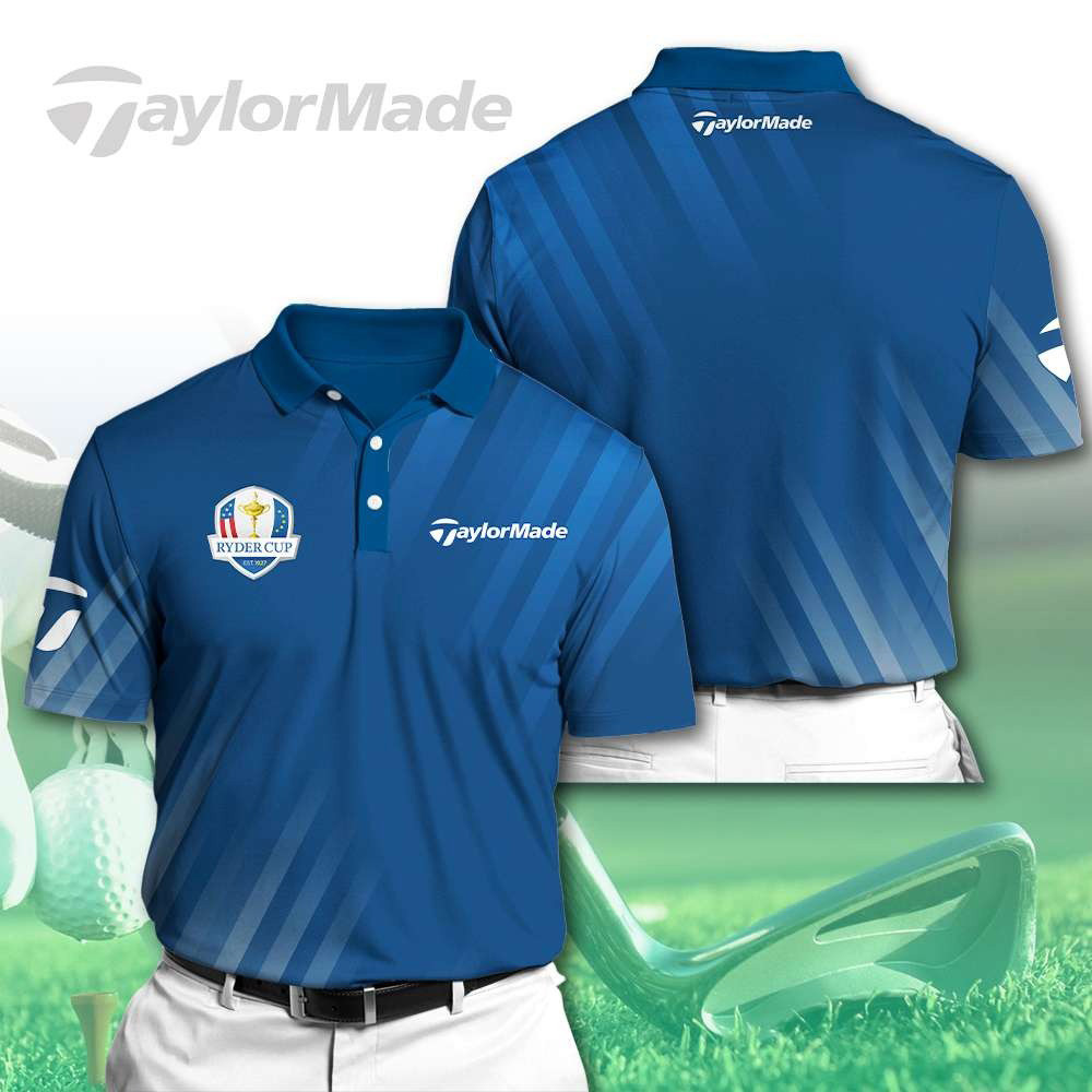 TaylorMade x Ryder Cup 2025 Polo Shirt Golf Merch Best Gifts For Golf Lovers Father's Day