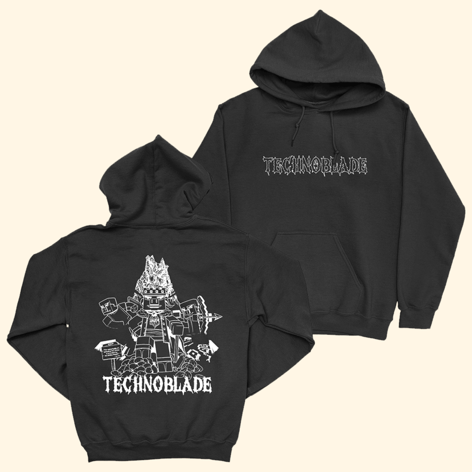 TB Diamond Bow Hoodie Technoblade Merch Dad Birthday Gifts For Father's Day 2025 Gifts For Dad