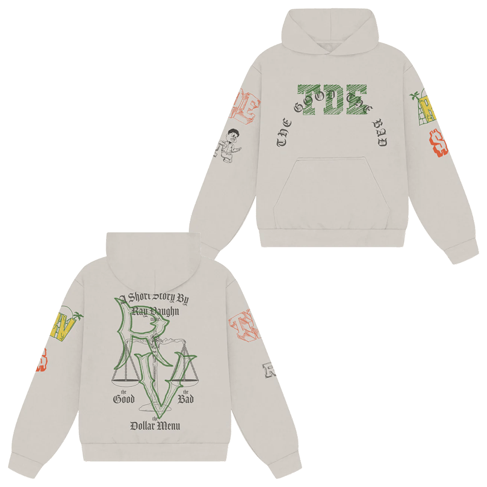 TDE Merch RV Good Bad Hoodie Top Dawg Entertainment Merch First Fathers Day Gift