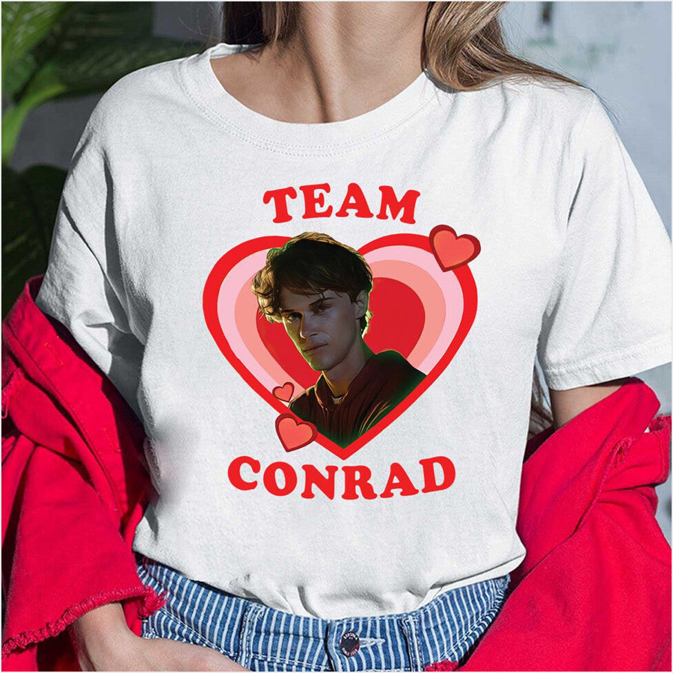 Team Conrad Shirt The Summer I Turned Pretty Jeremiah T-Shirt Birthday Gifts For Friends