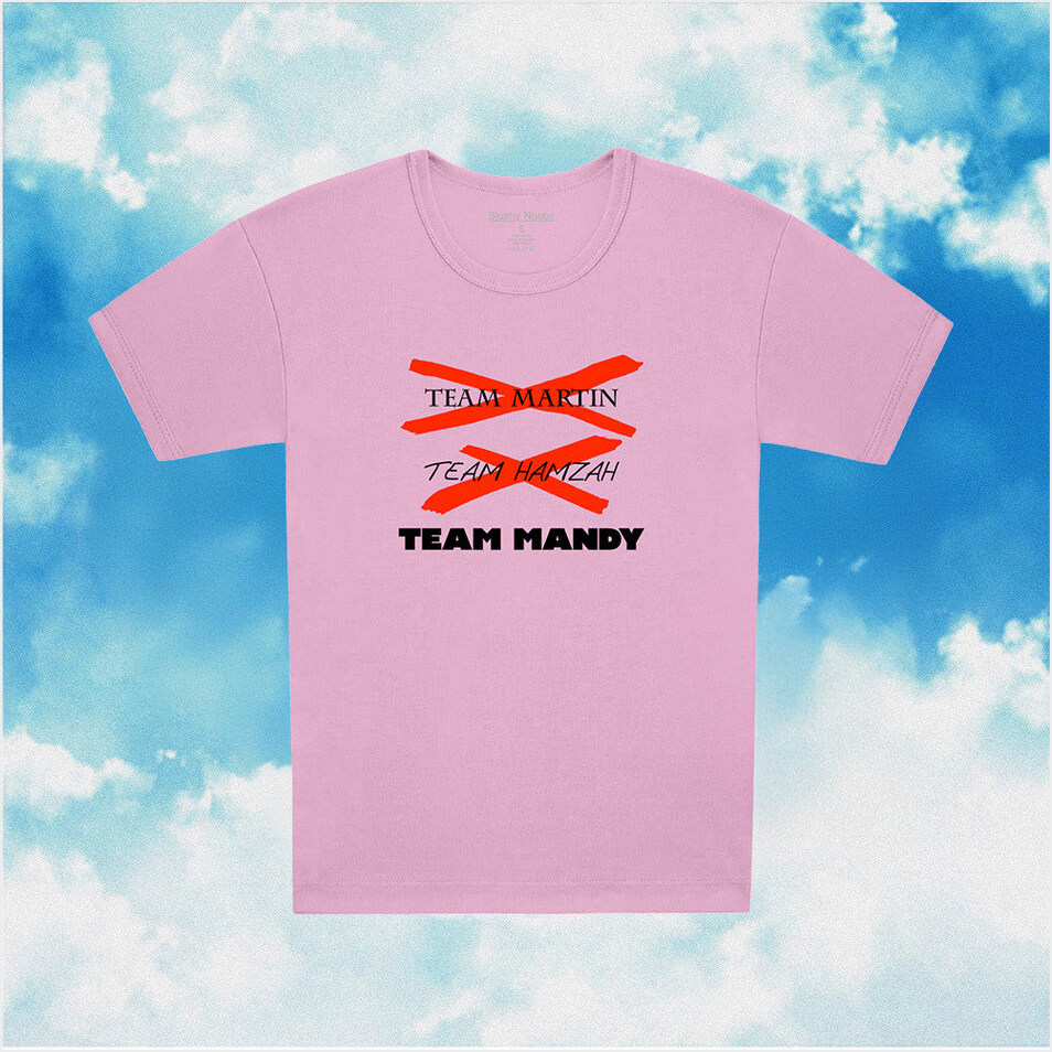 Team Mandy Shirt Slushy Noobz T-Shirt Gift Ideas For Fan Best Friend Birthday Gifts
