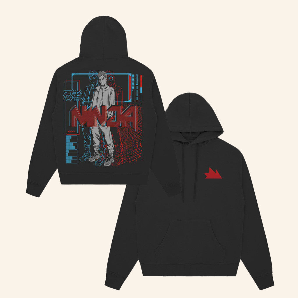 Team Ninja Store Merch Anime 25 Black Hoodie Birthday Gift Ideas For Him