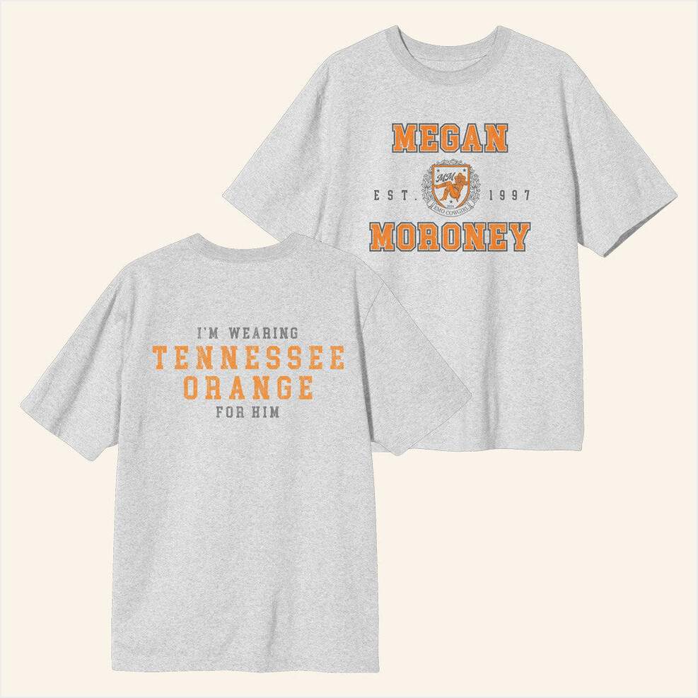 Tennessee Orange T-Shirt Megan Moroney Merch Birthday Gifts For Fans BFF Gifts Ideas