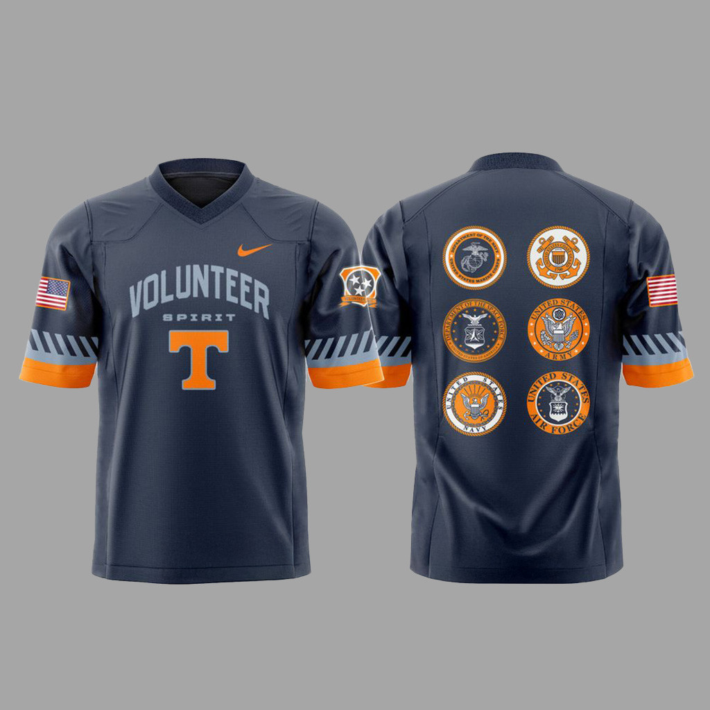 Tennessee Volunteers Smokey Grey Volunteer Spirit Football Jersey Volunteers Merch Dad Gifts