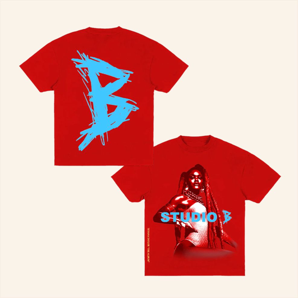 Teyana Taylor Official Studio B T-Shirt Gift Ideas For Fans Birthday Gifts For Friends