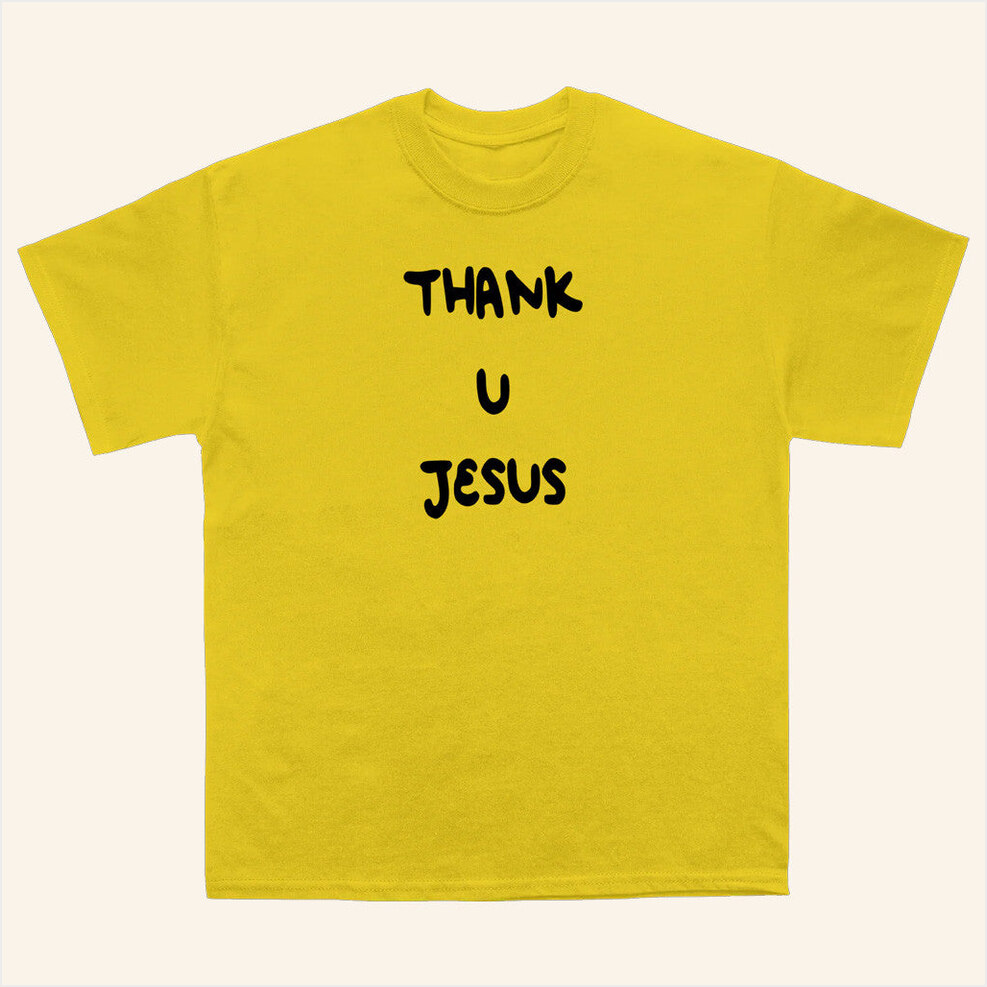 Thank U Jesus Jesus T-Shirt Daydrian Harding Merch Christian Birthday Gift Ideas