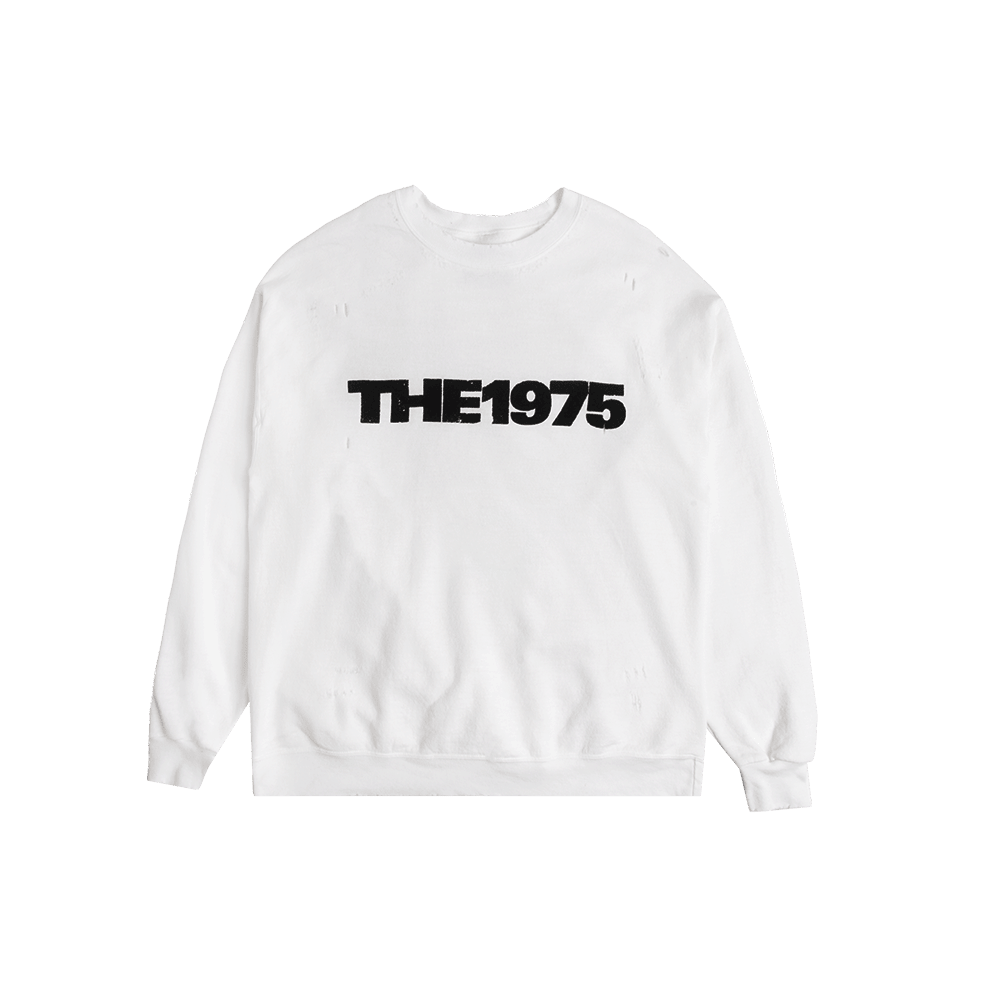 The 1975 Merch 1975 Spring White Sweatshirt Gifts For Pop Band Fans