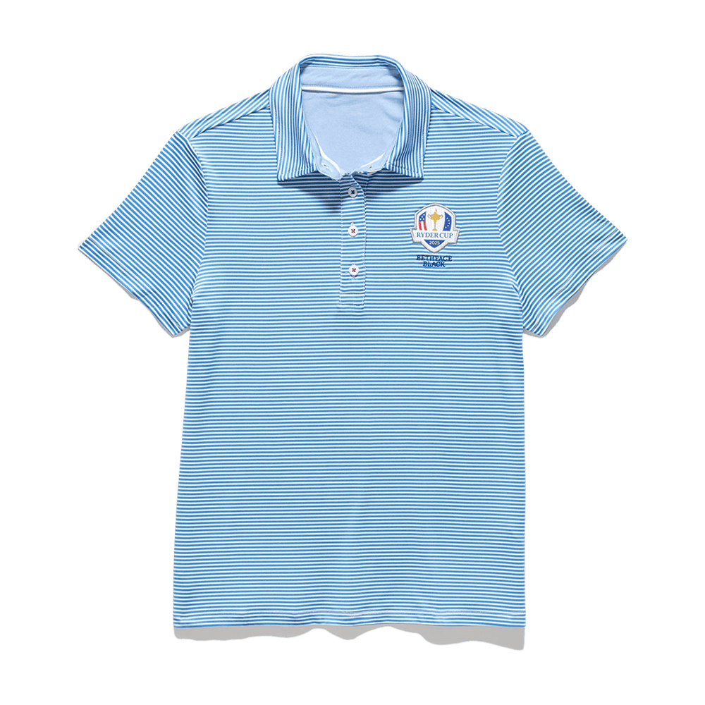 The 2025 Ryder Cup Stripe Polo Shirt Golf Clothing Father's Day Golf Ideas