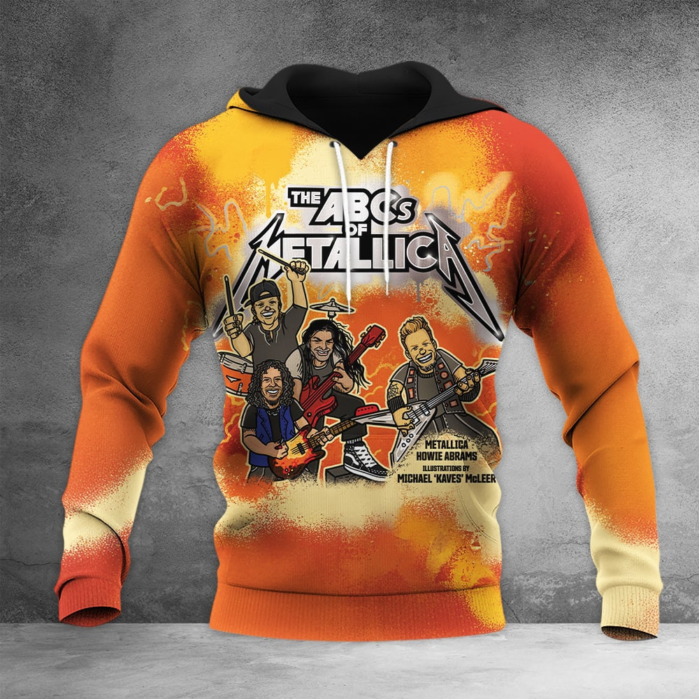 The ABCs of Metallica Hoodie Gifts For Music Lovers