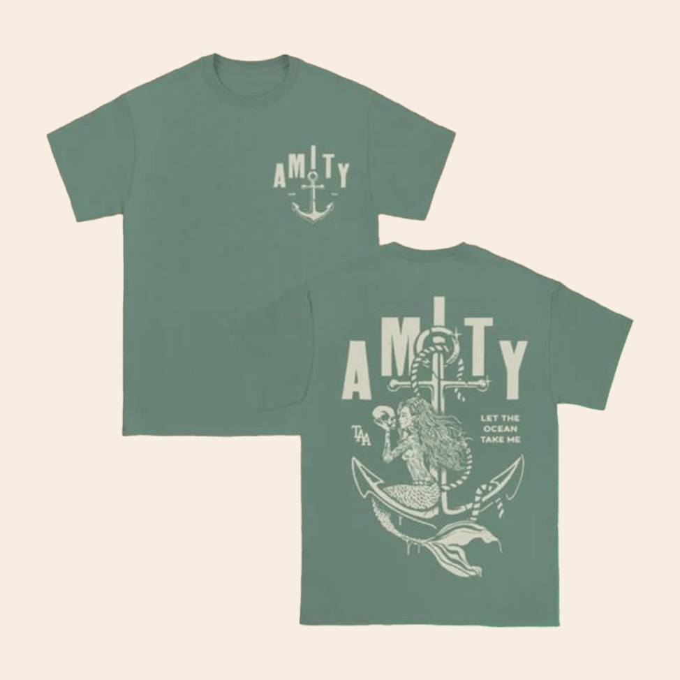 The Amity Affliction Ltotm Mermaid T-Shirt 24Hundred Merch Father's Day Presents For Dad To Be