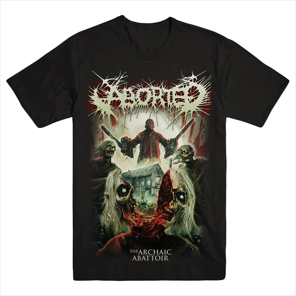 The Archaic Abattoir Shirt Aborted Merch Aborted Shirt Dad Birthday Gifts For Father'S Day 2025