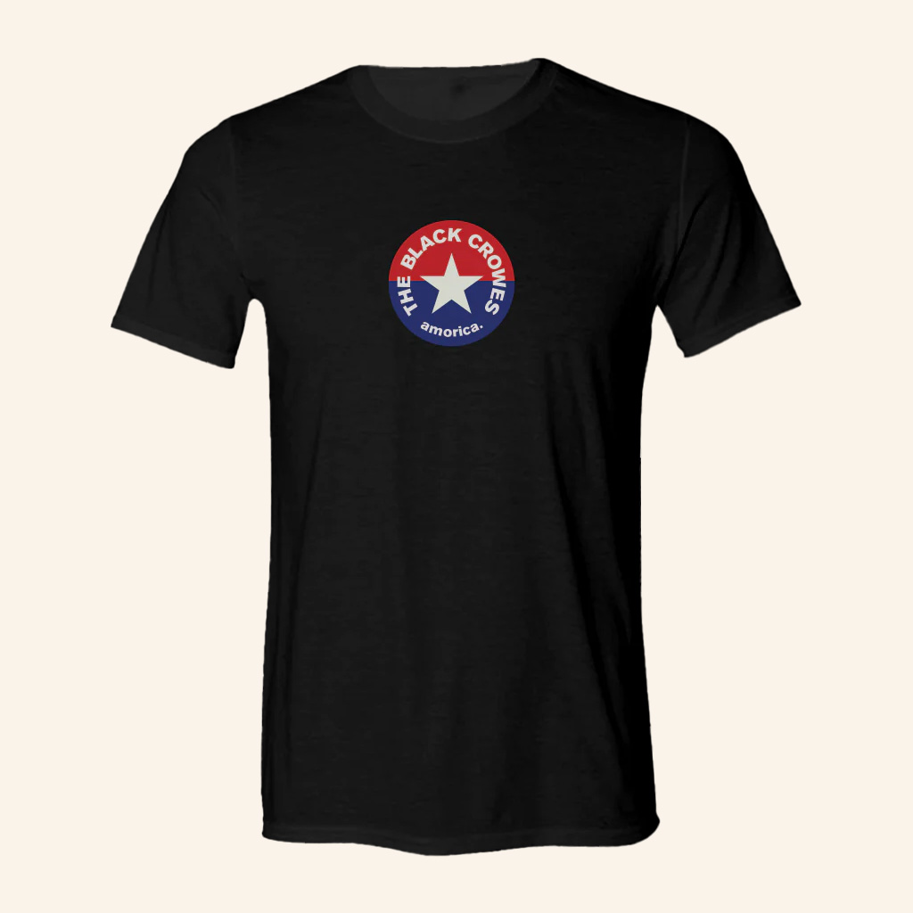 The Black Crowes Merch Amorica Star T-Shirt Gifts For Father