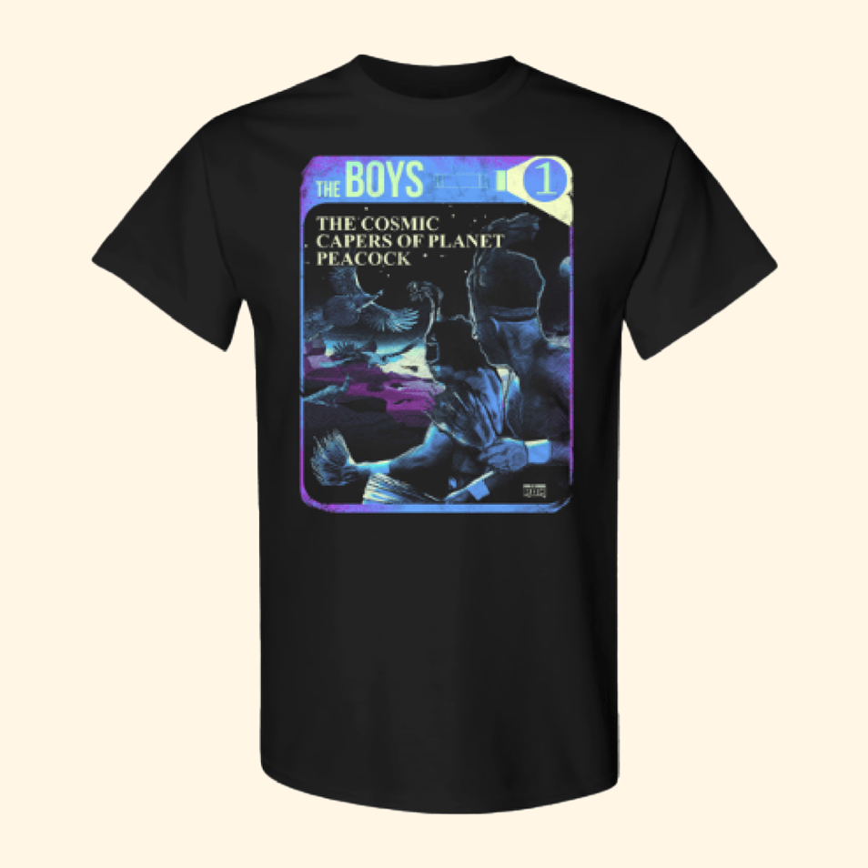 The Boys The Cosmic Capers Of Planet Peacock Shirt AEW Merch Best Birthday Gifts For Husband