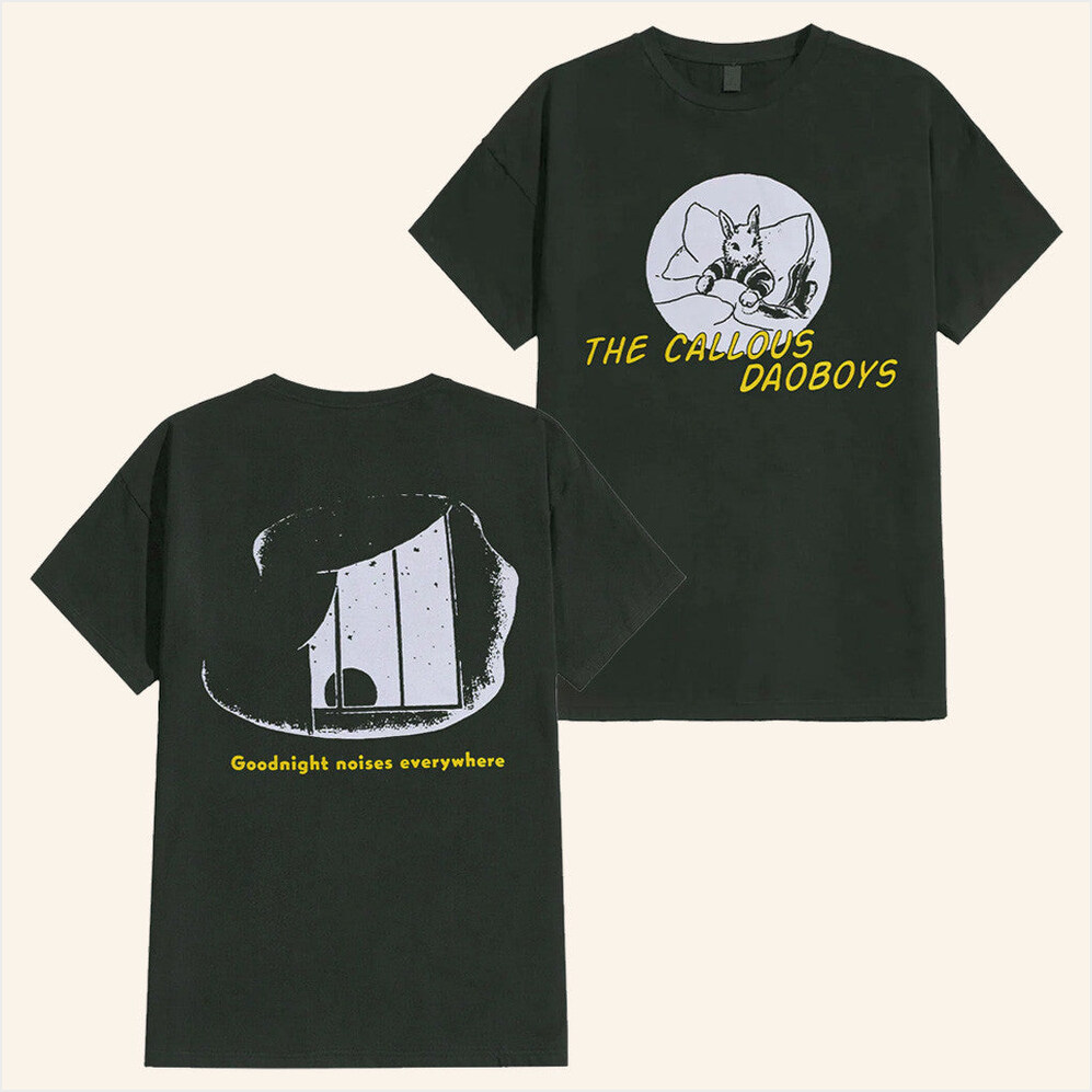 The Callous Daoboys Good Night Moon Forest Green T-Shirt Impericon Merch Friends Birthday Gifts