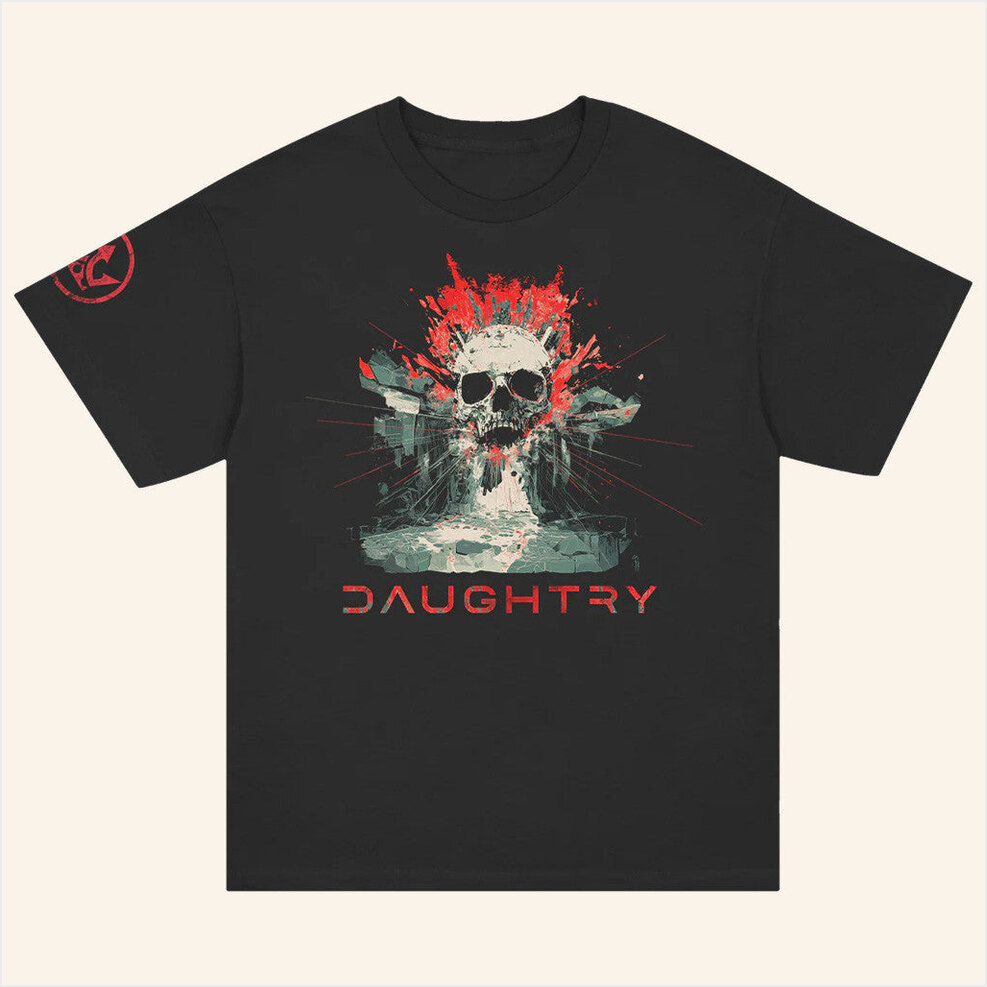 The Dam T-Shirt Daughtry Official Merch Black Best Birthday Gifts For Dad Best Friend Gifts