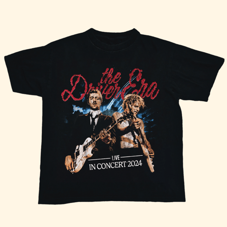 The Driver Era Live In Concert 2024 T-Shirt The Driver Era Merch Top Father's Day Gifts
