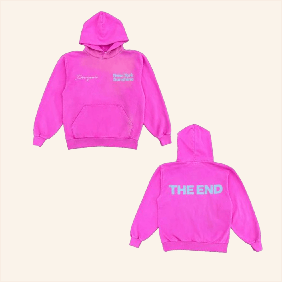 The End Hoodie New York Sunshine Merch Birthday Gifts For Friends Christmas Presents