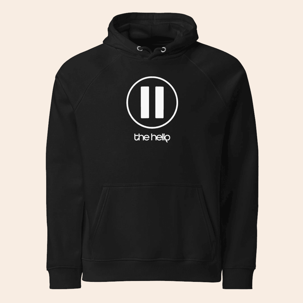 The Hellp Press Pause and Relax Hoodie The Hellp Merch Birthday Gifts For Fans Gifts For Friends